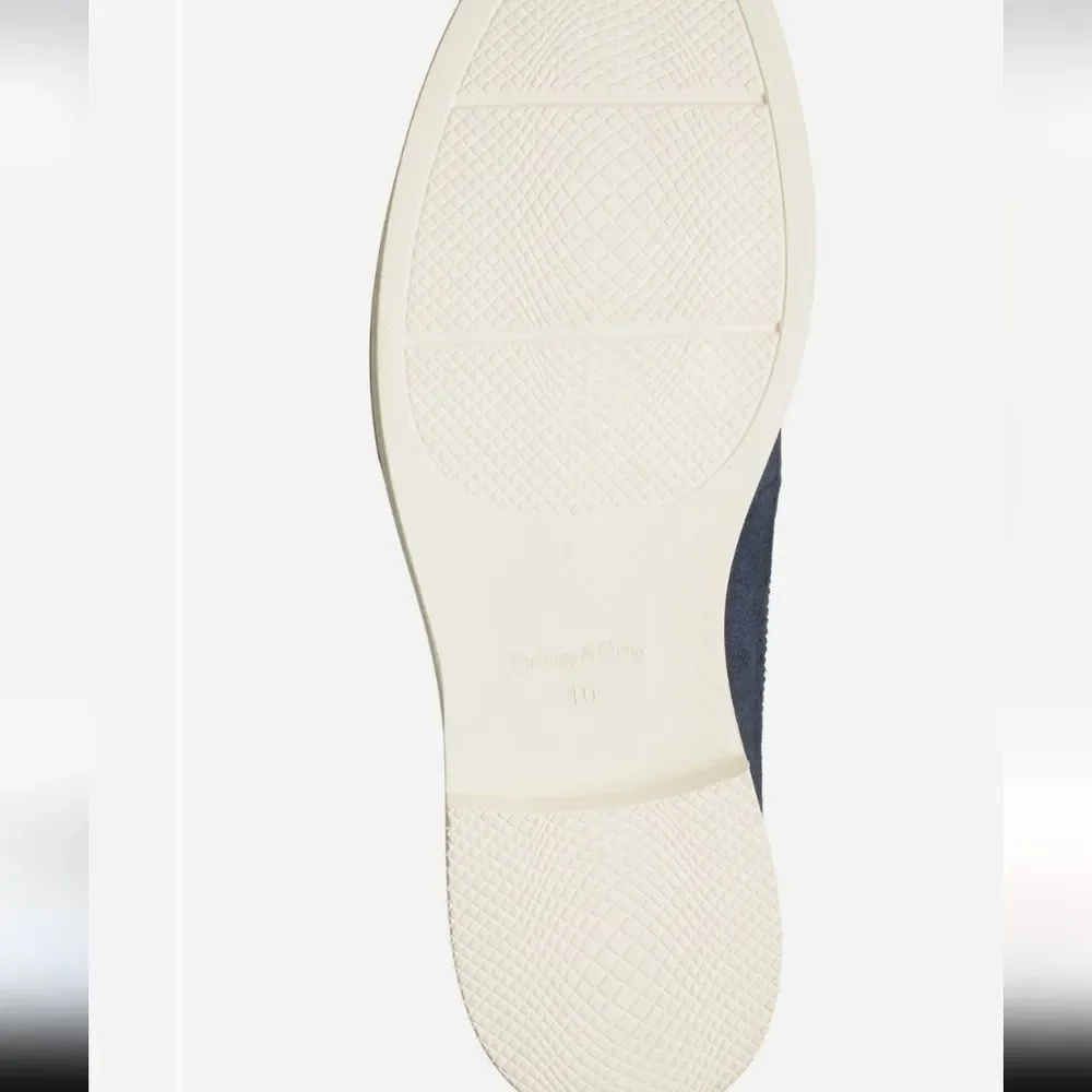 Paisley & Gray Navy Suede Oxford Shoes
